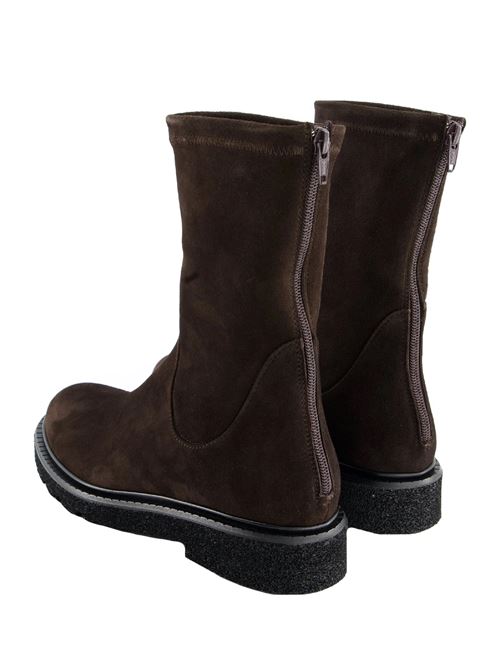Suede ankle boot with zip GUGLIELMO ROTTA | KRISALYNCAMOSCIOEBONY